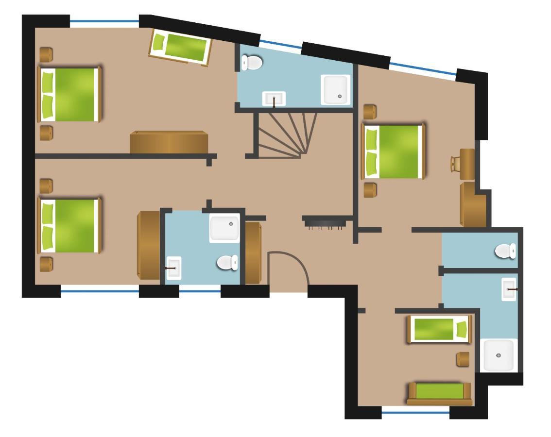 Chalet Montis Флахау Экстерьер фото